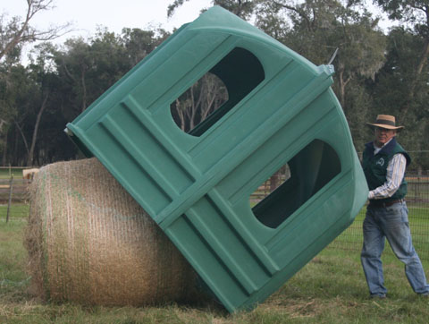 Hayhuts Horse Hay Feeder Covered Feeders - Diy Round Bale Feeder With Roof